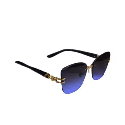 SPADEACES Women Cateye Sunglasses with UV Protected Lens BLUE BLACK BUTTERFLY-193-picture-27