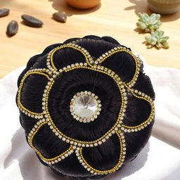 GADINFASHION Women Embellished Synthetic Hair Accessory Set-image-44