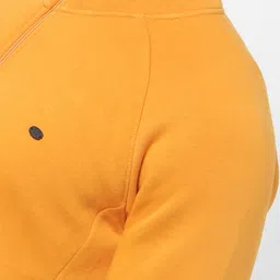 Red Flame Mock Collar Front-Open Sweatshirt image 4