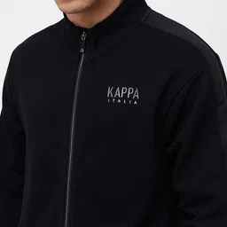 Kappa Mock Collar Front-Open Sweatshirt image 2