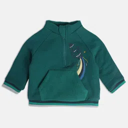 MINI KLUB Infant Boys Mock Collar Sweatshirt-15