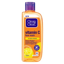 Clean&Clear Vitamin C Face Wash To Reduce Pimples & Brighten Skin - 150ml-16
