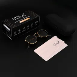 Irayz Unisex Round Sunglasses With UV Protected Lens 3448-picture-0