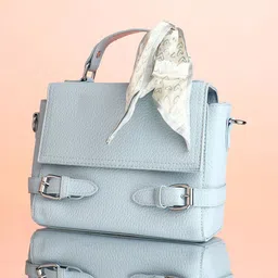 HAUTE SAUCE by Campus Sutra Leather Structured Satchel-23