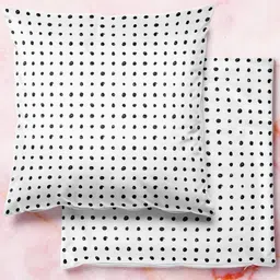 ArtzFolio Multicoloured Set of 2 Velvet Square Cushion Covers-14
