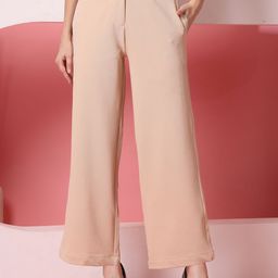 Chemistry Women Relaxed Pleated Trousers-image-61