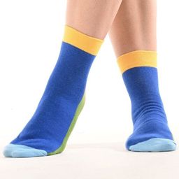 Lazy Bums Unisex Patterned Ankle Length Socks-21
