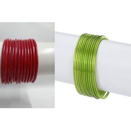 1ST TIME Set Of 24 Red Alloy Bangles-picture-19