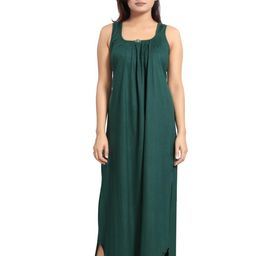 Inner Beats Women Green Nightdress-image-88