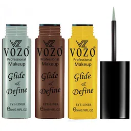 VOZO Set Of 3 Glide & Define Infusion Essential Liquid Eyeliner- 5ml Each- Shade- 02-06-10-39