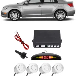 GS326 Silver Car Reverse Parking Sensor with LED Display 4 Sensor G326 Parking Sensor-18