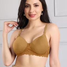 POOJA RAGENEE Nylon Non-Wired Non Padded Everyday Bra-picture-47