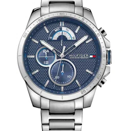 Tommy Hilfiger Men Dial & Stainless Steel Bracelet Style Straps Analogue Watch TH1791348-40