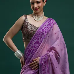 Mitera Ethnic Motifs Woven Design Zari Banarasi Saree-picture-46
