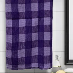 Aura Purple 1 Cotton 210 GSM Bath Towel-35