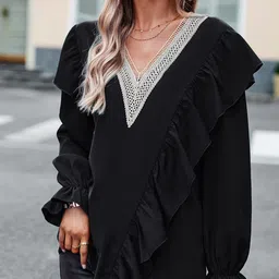 StyleCast Women Solid V-Neck Top-image-81