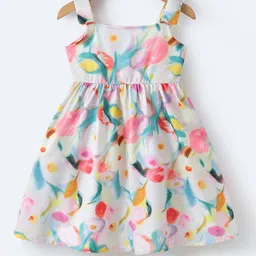 Mark & Mia Floral Print Peplum Dress-image-94