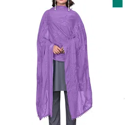 Kemza Selection Of 2 Embroidered Phulkari Dupatta-picture-16
