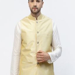 TS LIFESTYLE Woven Nehru Jacket-image-71