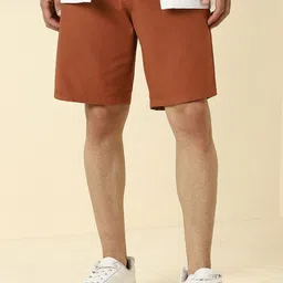 Allen Solly Men Regular Fit Mid-Rise Cotton Shorts-image-52