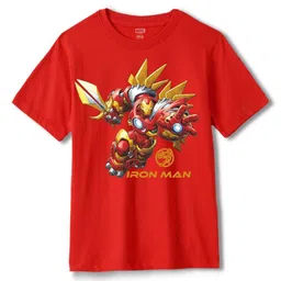 Wear Your Mind Boys Avengers Printed Pure Cotton T-shirt-37