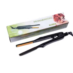 Ktein Mini Flat Iron For Short Hair- Black-10