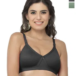 College Girl Women Pack Of 2 Full Coverage Lightly Padded Seamless Minimizer Bra-image-91