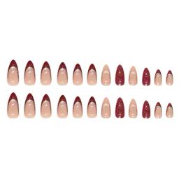 pink truck Set of 24 Artificial Reusable Nails image 2