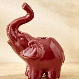 home centre Garnet Serene Ceramic Elephant Reed Diffuser Jar image 2