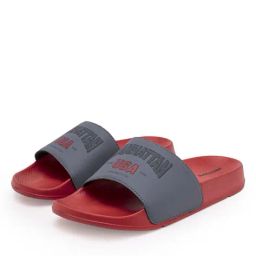 red tape Men Typographic Print Round-Toe Slides image 2