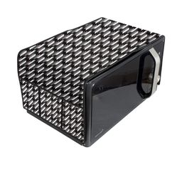 The Furnishing Tree Waterproof & Dustproof PVC Microwave Oven Top Cover with 6 Utility Pockets Symm-image-86