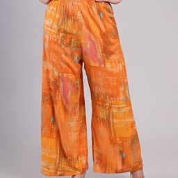 DELIS Women Floral Printed Palazzos-image-35