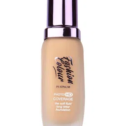 Fashion Colour Platinum Photo HD Coverage Soft Fluid Foundation 45 ml - Ivory Buff 03-20