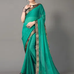 DIVASTRI Solid Saree-image-27