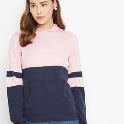 JUMP USA Women Colourblocked Pullover-image-97
