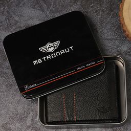 Metronaut Men Leather Two Fold Wallet-22
