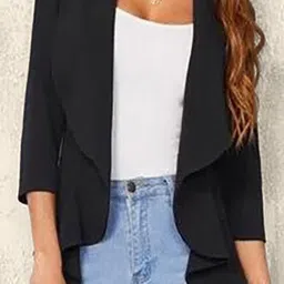 QIOA Open Front Formal Blazer image 4