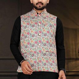 Elegant Men Ethnic Jackets-image-34