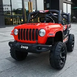 by flipkart 908 HIGH QUALITY JEEP, kids REMOTE,SWING FUNCTION ELECTRIC Jeep Battery Operated Ride On-image-63