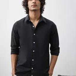UNSTD Men Solid Cotton Casual Shirts-image-75