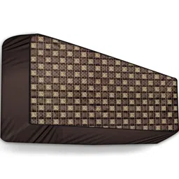 The Furnishing Tree Brown Printed Air Conditioner Cover-19