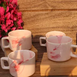 laghima jadon Red Ceramic Core Set of Cups and Mugs-46