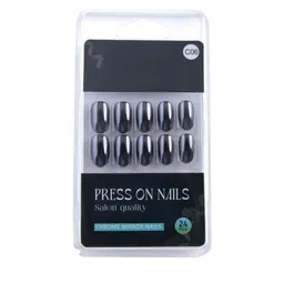 RANORE 24 Pieces Chrome Mirror Press On Nails - C06-picture-39