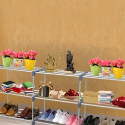 Decent Hut 9 Shelves Multipurpose Portable Shoe Rack-image-24