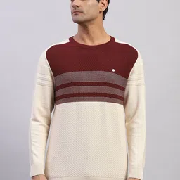 Monte Carlo Men Self Design Pullover-image-57