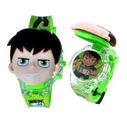 SWADESI STUFF Unisex Kids Dial & Straps Digital Automatic Watch 3D BEN10 9912 image 3
