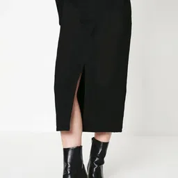 Tripursundari Fashion Straight Maxi Denim Skirt-picture-38