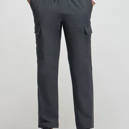 Red Flame Men Cargos Trousers-image-93