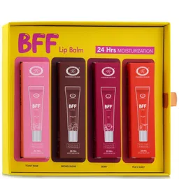 Fashion Colour Set of 4 BFF Lip Balm - 10 ml Each-36