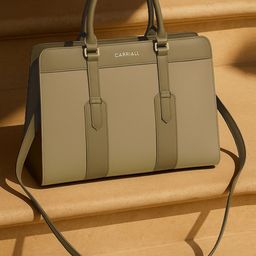 CARRIALL PU Structured Tote Bag-image-68